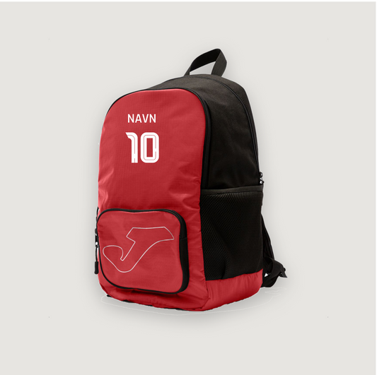 Joma Academy Fodboldtaske Rød/Sort