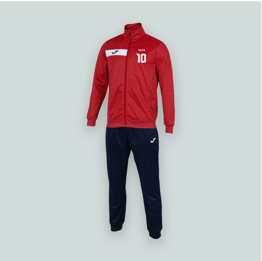 Joma Columbus Rød med navn og nummer